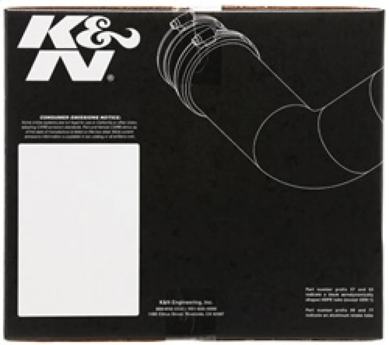 K&N 97-01 Jeep Cherokee L6-4.0L Performance Intake Kit - Image 8