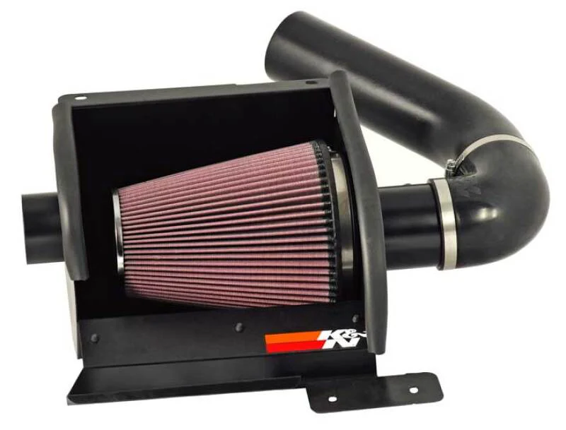 K&N 97-08 Ford E350/#450 Econoline V10-6.8L Black High Flow Performance Kit - Image 2
