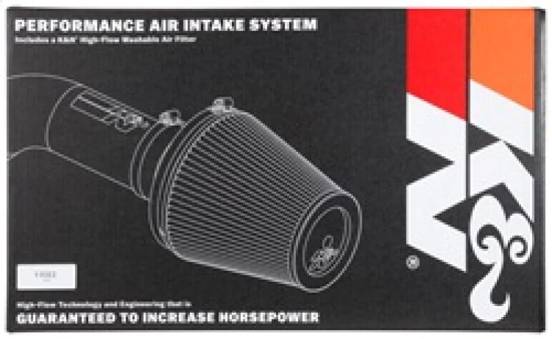 K&N Dodge/Chrysler 5.7/6.1L V8 Black Performance Intake Kit - Image 14