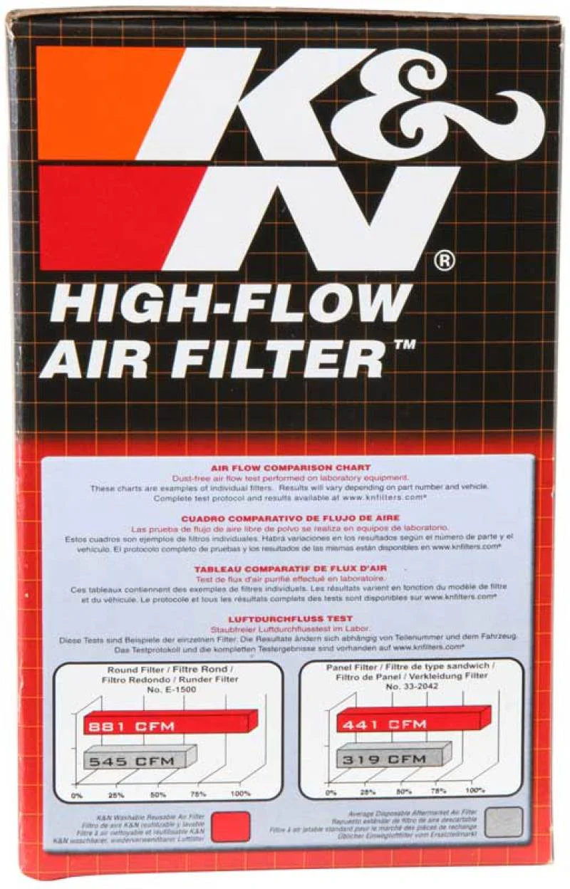 K&N Filter Universal Rubber Filter - Round Straight 3.5in Base OD x 3.5in Top OD x 5in H - Image 11