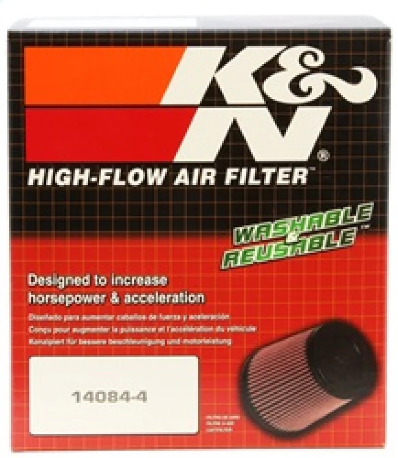K&N Filter Universal X Stream Clamp-On 4-1/2in Flange 5-7/8in Base 4-1/2in Top 4-1/2in Height - Image 12