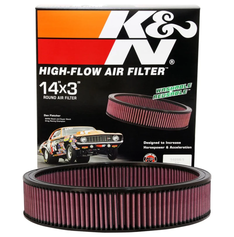 K&N Replacement Air Filter GM CARS & TRUCKS, V8, 1966-84 - Image 8
