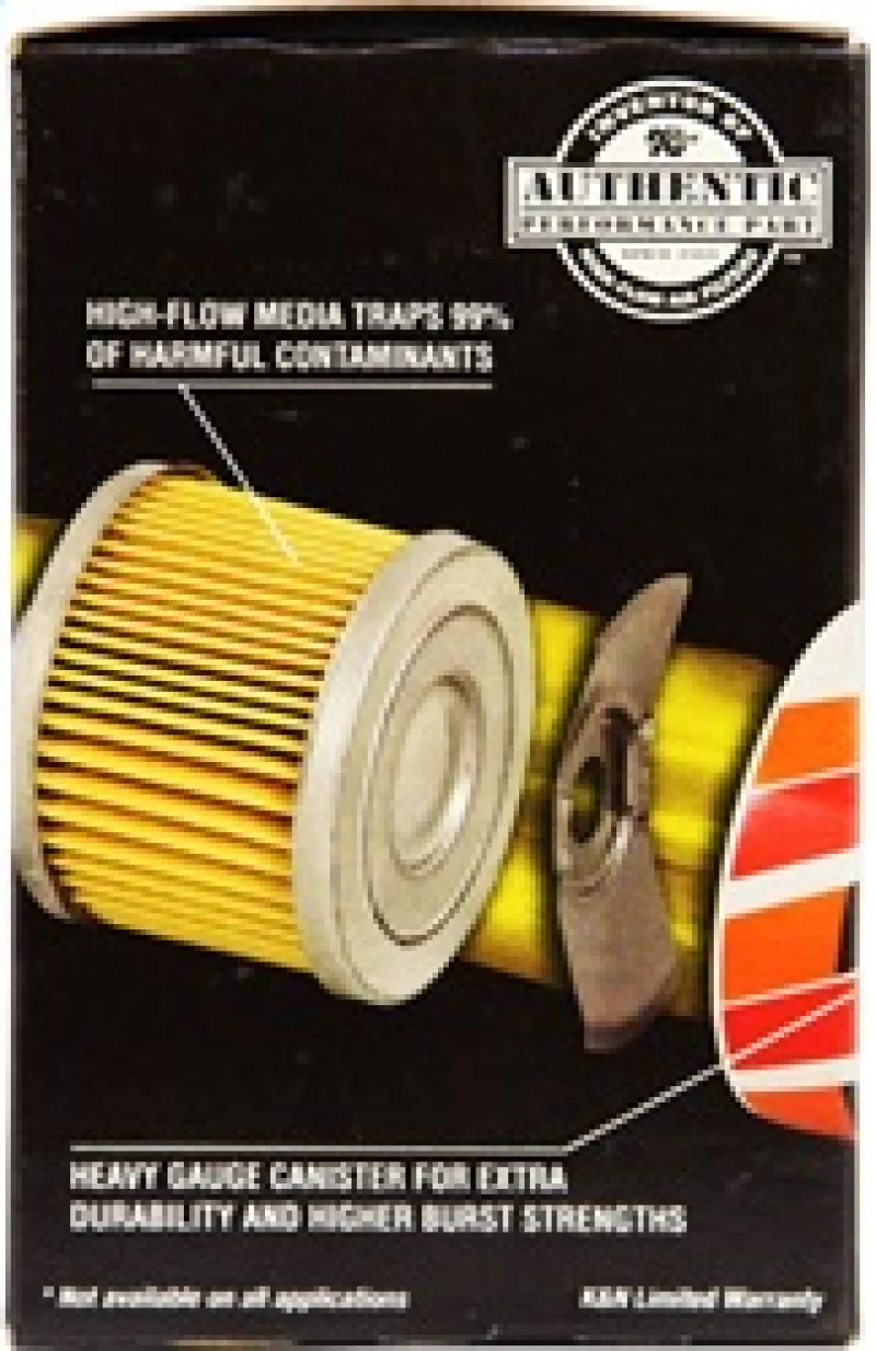 K&N Universal Performance Gold Oil Filter - Image 17