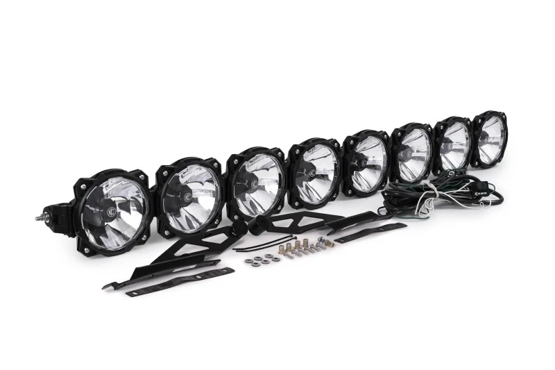 KC HiLiTES 05-19 Toyota Tacoma Overhead Mount Bracket Set (For C50 LED) - Image 2