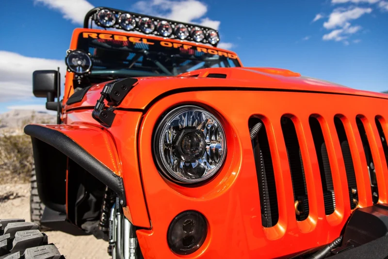 KC HiLiTES 07-18 Jeep JK 7in. Gravity LED Pro DOT Approved Replacement Headlight (Single) - Image 21