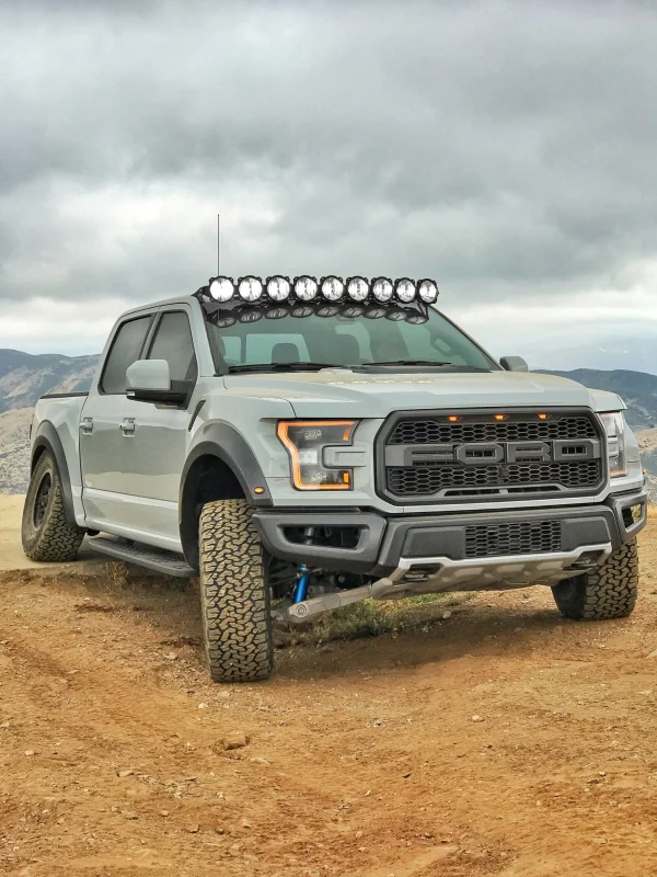 KC HiLiTES 17-18 Ford Raptor 57in. Pro6 Gravity LED 9-Light 180w Combo Beam Overhead Light Bar Sys - Image 24