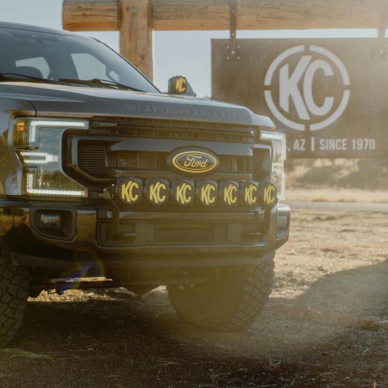KC HiLiTES 17-24 Ford Super Duty GEN 4-5 Light Bar Mount Front Bumper - Image 8