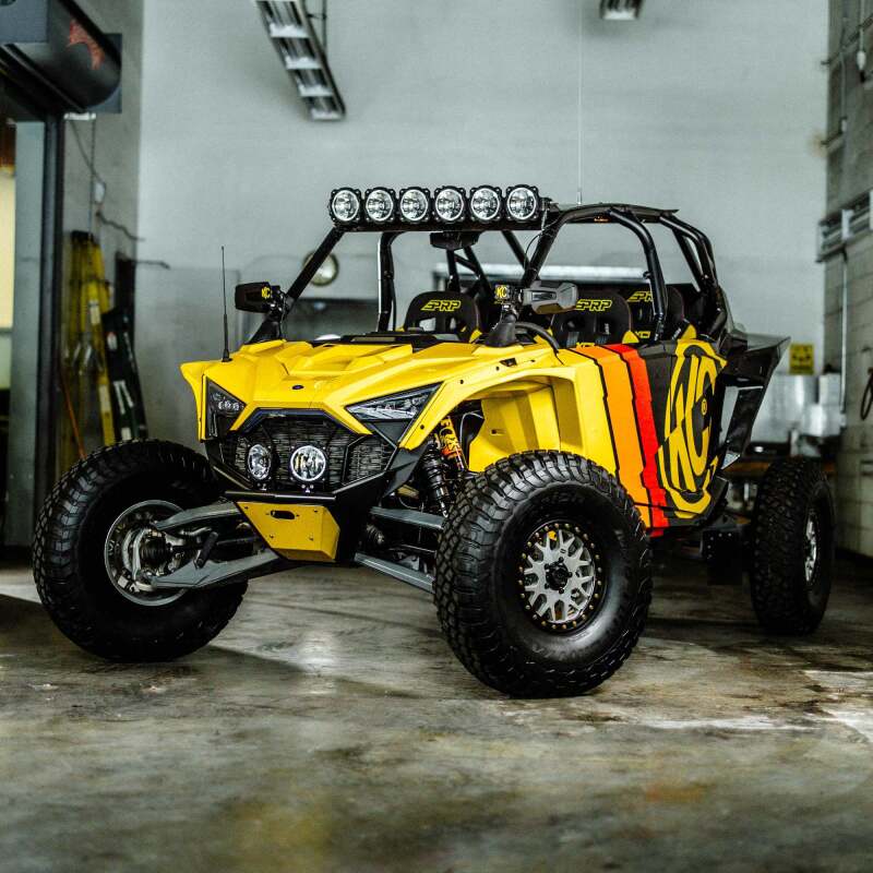 KC HiLiTES 2020+ Polaris RZR Turbo R/Pro XP 39in. Pro6 Gravity LED 6-Light 120w Combo Beam - Image 6