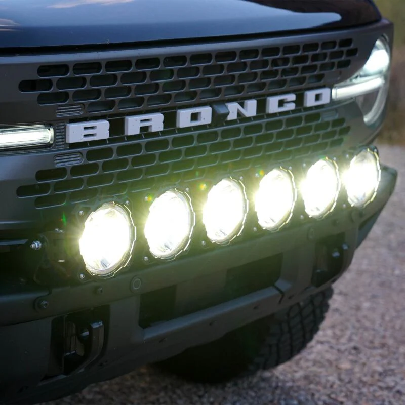 KC HiLiTES 21+ Ford Bronco 39in. Gravity LED Pro6 Light Bar Kit Front Bumper - Image 2