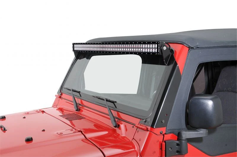 KC HiLiTES 97-06 Jeep TJ Overhead Mount Bracket Set for 50in. C-Series/Gravity Pro6 LED Light Bars - Image 3