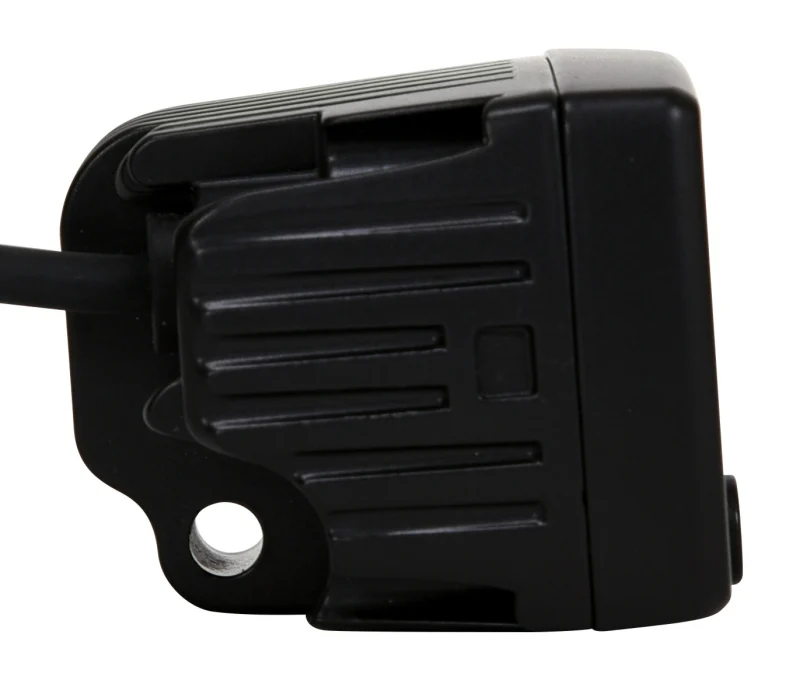 KC HiLiTES C-Series 2in. C2 LED Light 20w Area Flood Beam (Single) - Black - Image 3
