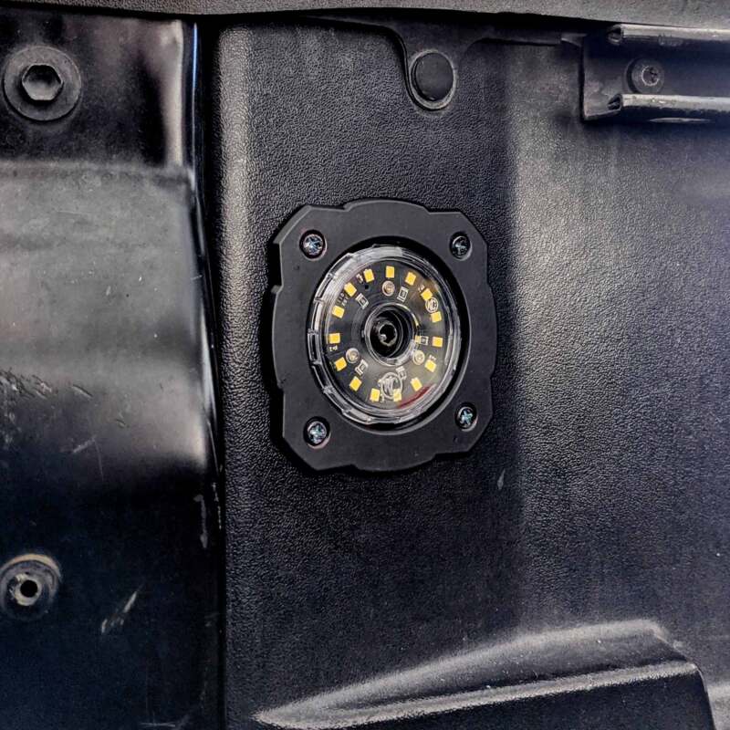 KC Hilites Cyclone V2 Flush Mt Adap - Image 2