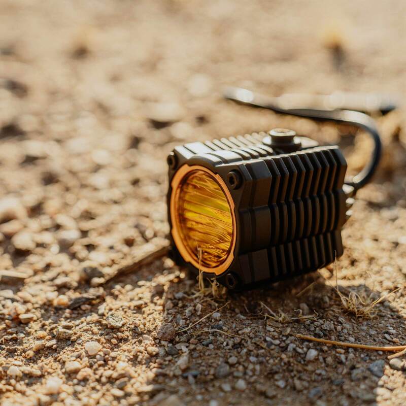 KC HiLiTES FLEX ERA 1 Performance Yellow Spread Beam Lens - Image 4