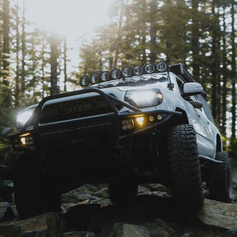 KC HiLiTES FLEX ERA 3 Dual Mode SAE Fog Lights - 2-Light Master Kit for Toyota Aftermarket Bumper - Image 25
