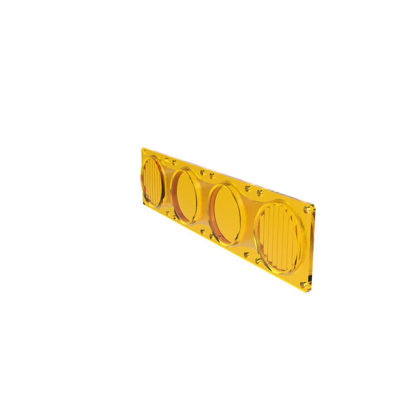 KC HiLiTES FLEX ERA LED Performance Yellow Combo Lens for Light Bars - Image 11