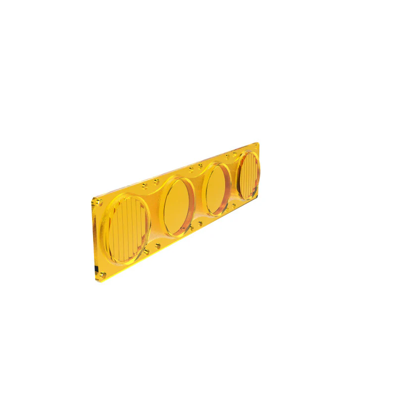 KC HiLiTES FLEX ERA LED Performance Yellow Combo Lens for Light Bars - Image 15