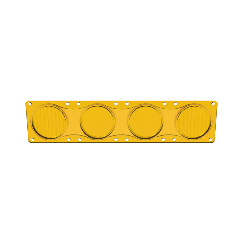 KC HiLiTES FLEX ERA LED Performance Yellow Combo Lens for Light Bars - Image 17