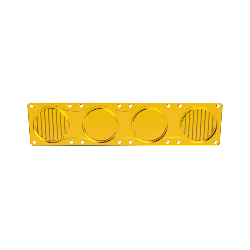 KC HiLiTES FLEX ERA LED Performance Yellow Combo Lens for Light Bars - Image 2