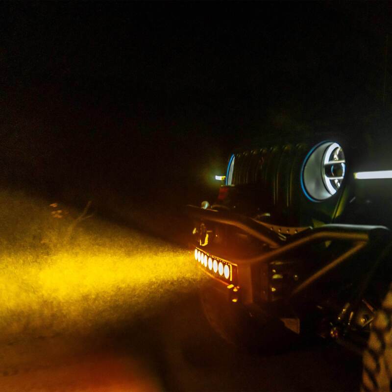 KC HiLiTES FLEX ERA LED Performance Yellow Combo Lens for Light Bars - Image 3