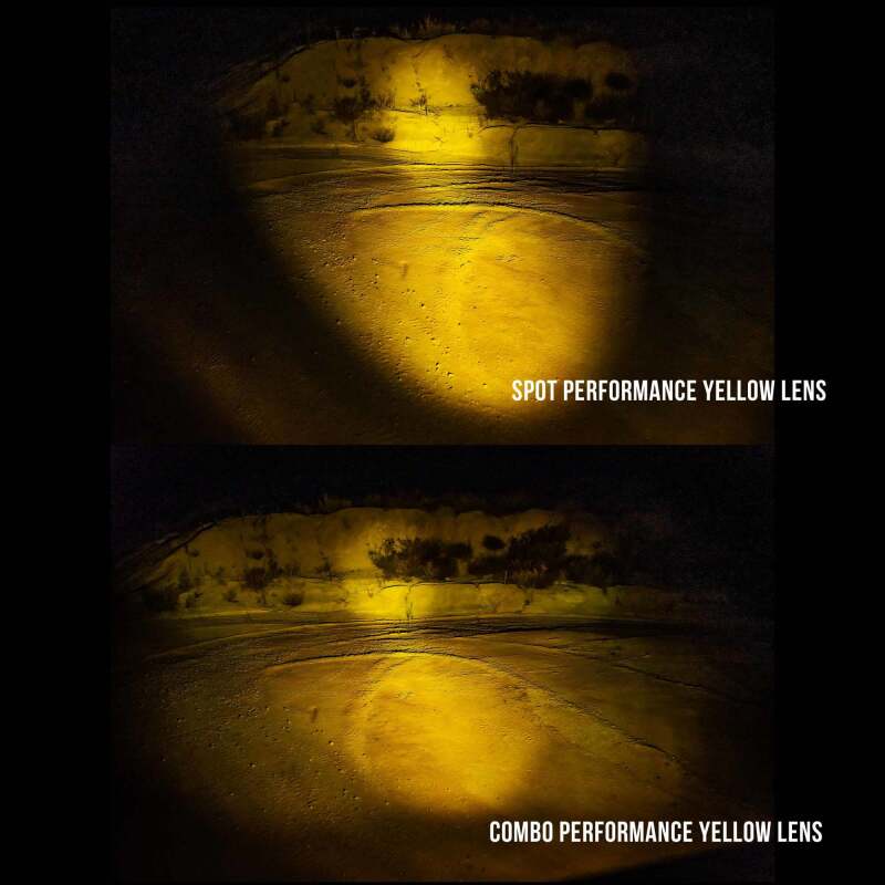 KC HiLiTES FLEX ERA LED Performance Yellow Combo Lens for Light Bars - Image 5