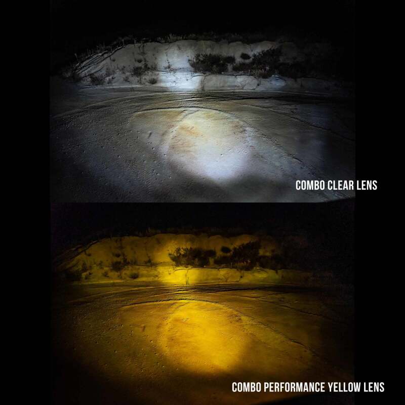 KC HiLiTES FLEX ERA LED Performance Yellow Combo Lens for Light Bars - Image 8