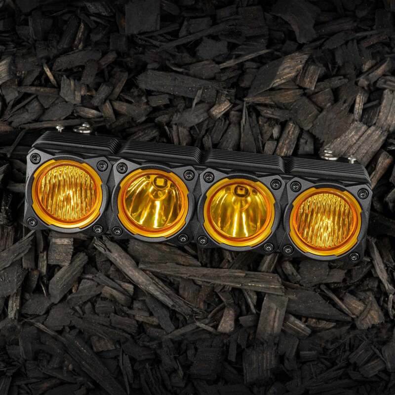 KC HiLiTES FLEX ERA LED Performance Yellow Combo Lens for Light Bars - Image 9