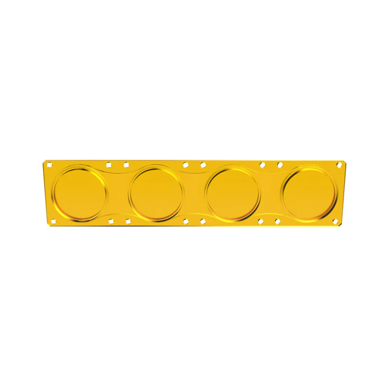 KC HiLiTES FLEX ERA LED Performance Yellow Spot Beam Lens for Light Bars - Image 2