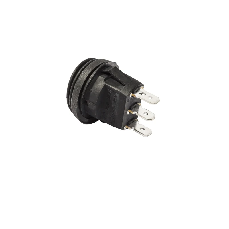 KC HiLiTES Illuminated LED 10A Round Rocker Light Switch - Red - Image 7