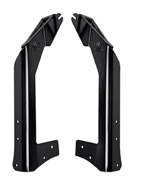 KC HiLiTES Jeep JK 50in. Overhead Xross Bar Light Mount (Bar Only/Req. Mount Brackets) - Black - Image 13