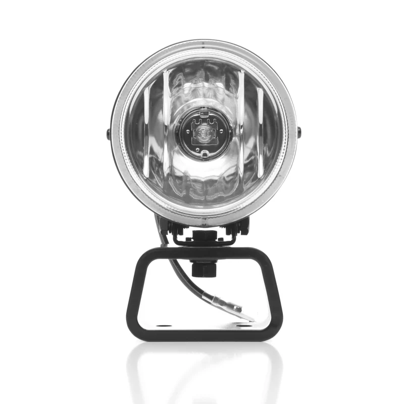 KC HiLiTES Rally 400 4in. Round Halogen Light 55w Spread Beam (Pair Pack System) - Black - Image 2