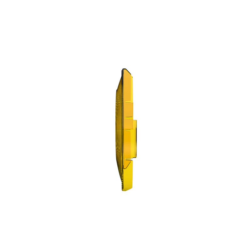 KC HiLiTES SlimLite 8in. LED Light Shield SAE Driving (Shield Only) - Selective Yellow - Image 8