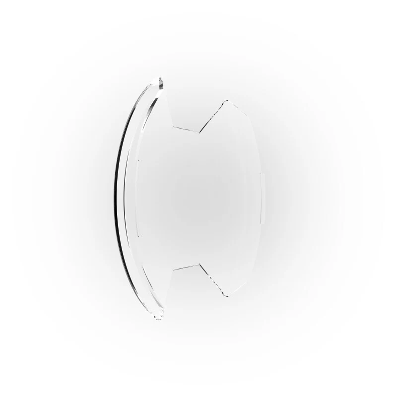 KC HiLiTES SlimLite 8in. LED Light Shield (Shield Only) - Clear - Image 10