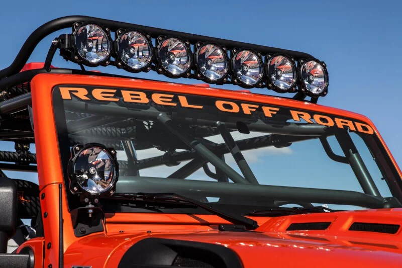 KC HiLiTES Universal 50in. Pro6 Gravity LED 8-Light 160w Combo Beam Light Bar (No Mount) - Image 13