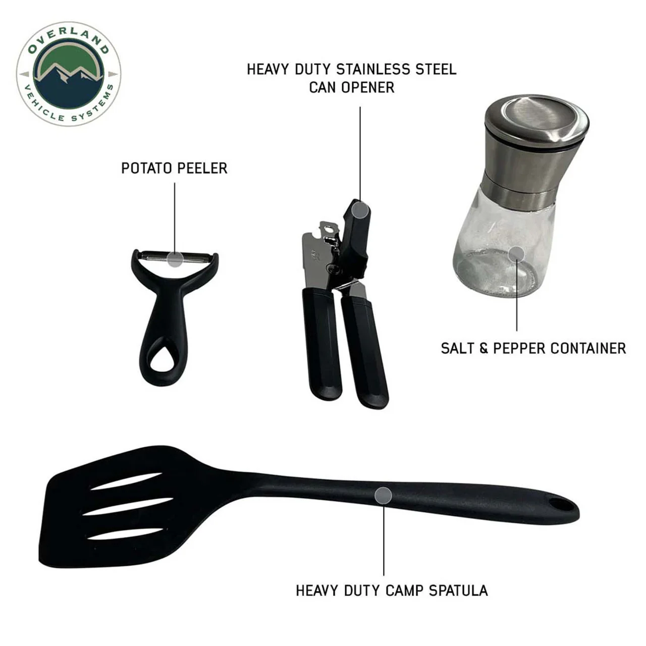 Kitchen Kit - 39 Piece Utensil, Aluminum Storage Box With Custom Cut Foam Overland Vehicle Systems - 21010502 - Image 12