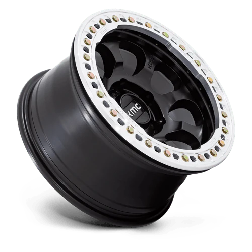 KM237 BL 17X9 BLANK 108-140 SBLK-MCH -12 - KM237MD17900012N - Image 2