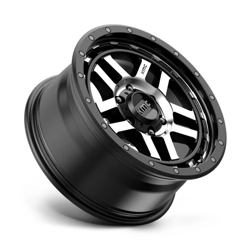 KM540 17X8.5 6X4.5 S-BLK MACH 18 CB 66.1 - KM54078564518 - Image 2