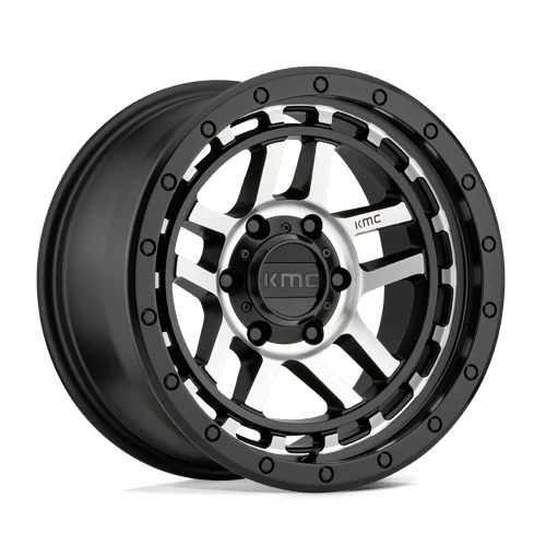 KM540 17X8.5 6X5.5 S-BLK MACH 18MM - KM54078568518