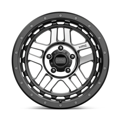 KM540 18X8.5 5X5.0 S-BLK MACH 00MM - KM54088550500 - Image 3