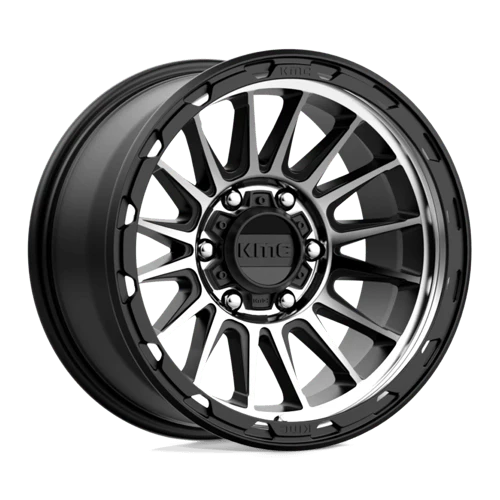 KM542 17X9 6X5.5 S-BLK MACH -12MM - KM54279068512N