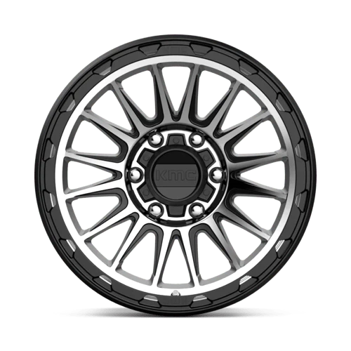 KM542 17X9 6X5.5 S-BLK MACH -12MM - KM54279068512N - Image 3