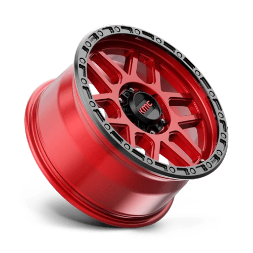 KM544 18X9 6X5.5 C-RED BLK-LP 18MM - KM54489068918 - Image 2