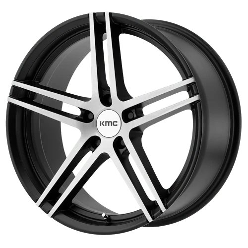 KM703 20X9 5X112 S-BLK BRUSH 38MM - KM70329057338