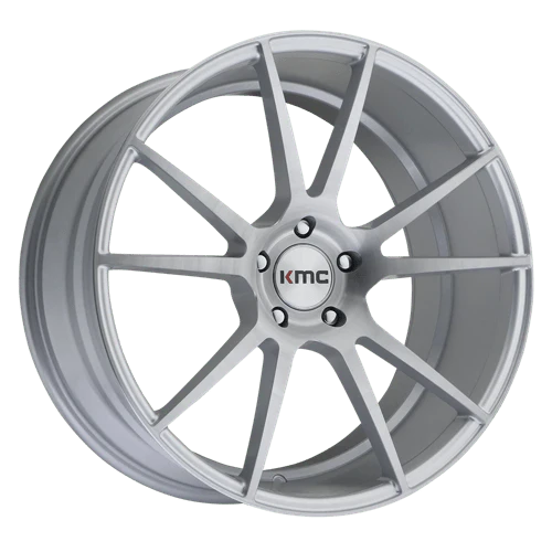 KM709 20X8.5 5X112 BRUSHED SLV 35MM - KM70928557435