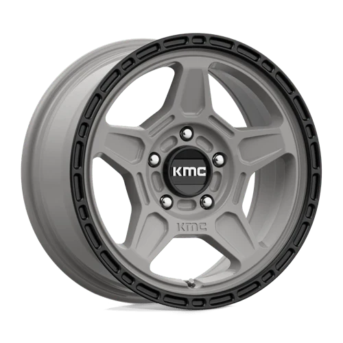 KM721 17X8 5X100 S-GRAY BLK LP 38MM - KM72178051438