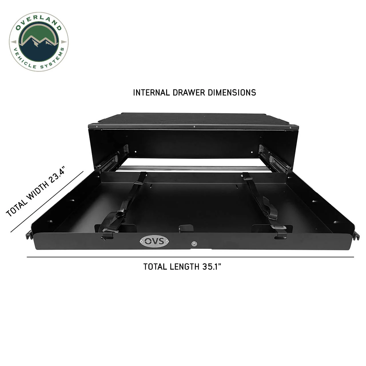 Large Cargo Drawer With Slide Out - Overland Cargo Box Overland Vehicle Systems - 21010505 - Image 6
