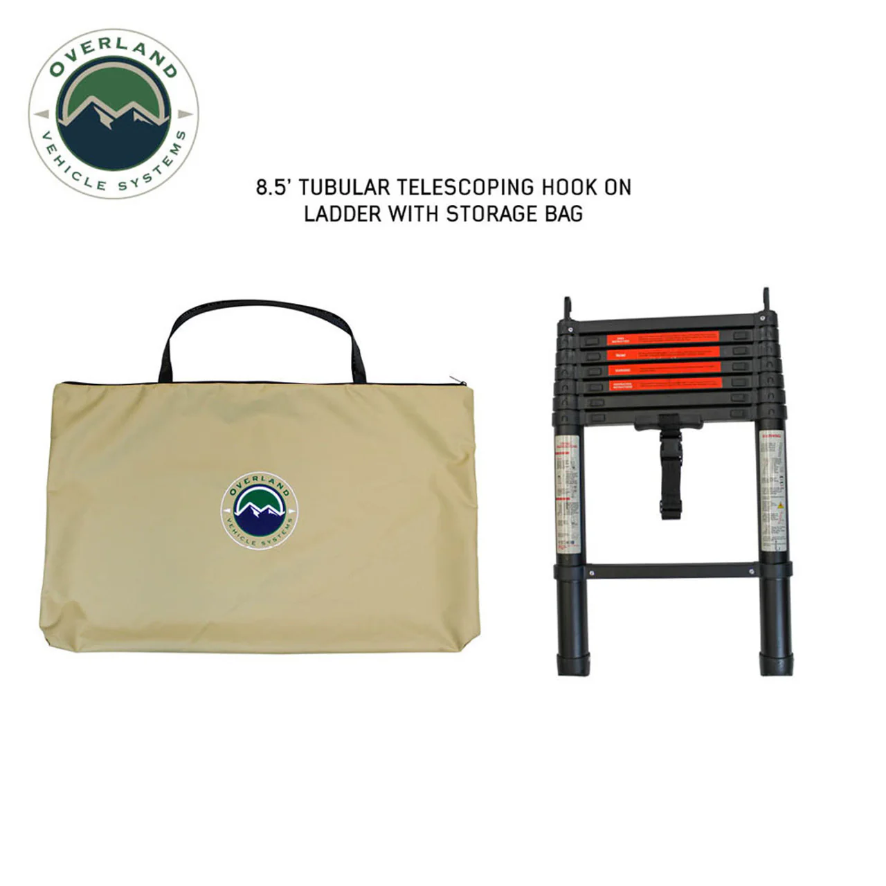 LD TMON Clamshell Aluminum Hard Shell Roof Top Tent Overland Vehicle Systems - 18119935 - Image 12