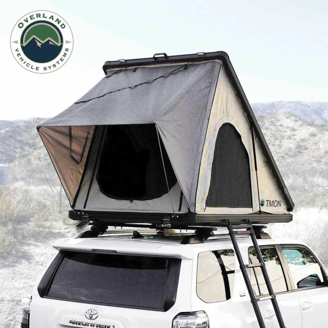 LD TMON Clamshell Aluminum Hard Shell Roof Top Tent Overland Vehicle Systems - 18119935 - Image 13