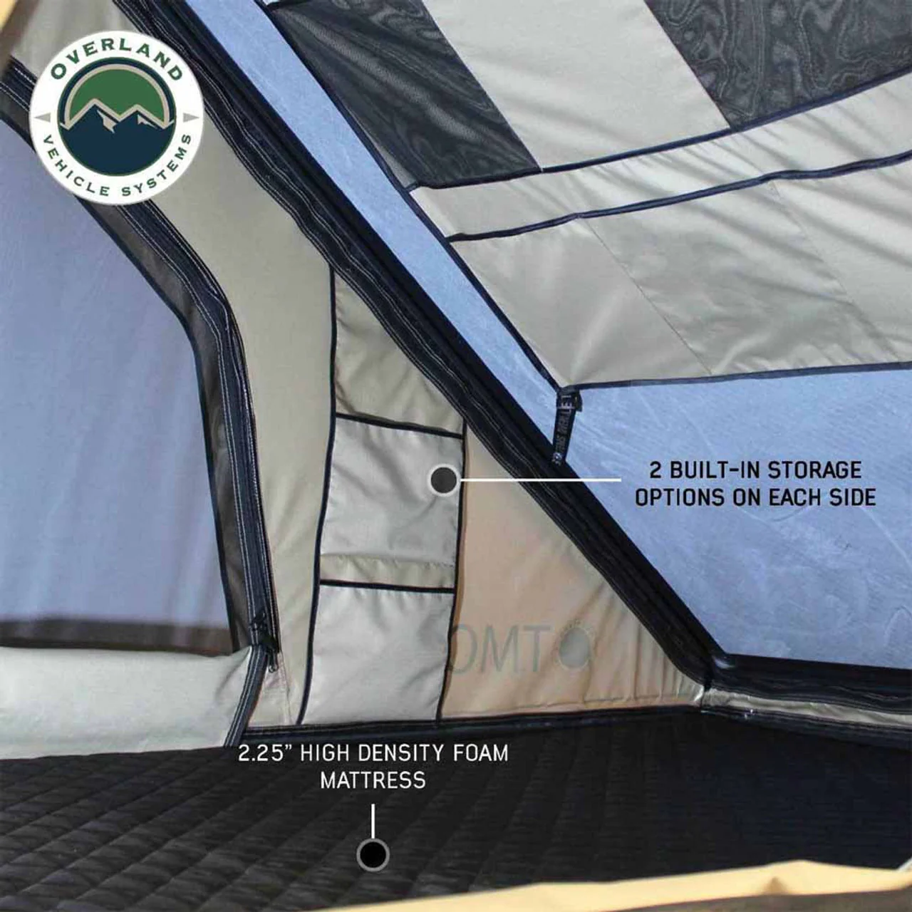 LD TMON Clamshell Aluminum Hard Shell Roof Top Tent Overland Vehicle Systems - 18119935 - Image 8