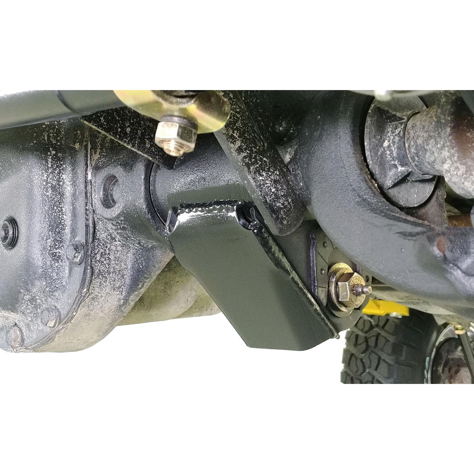 Lower Control Arm Bracket Skid Plates 97-06 Wrangler TJ and LJ Unlimited/XJ/MJ Front Pair Requires Welding RockJock 4x4 - CE-9085MS - Image 2