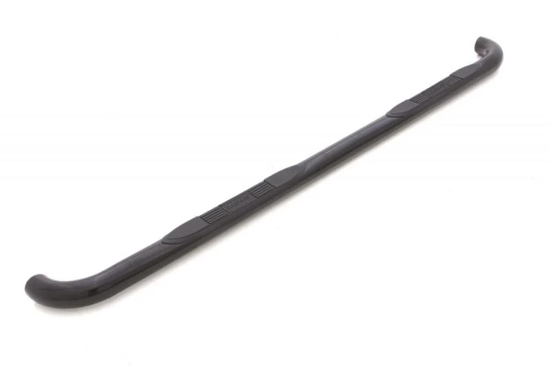 Lund 01-13 Chevy Silverado 1500 Crew Cab (Body Mount) 3in. Round Bent Steel Nerf Bars - Black - Image 2